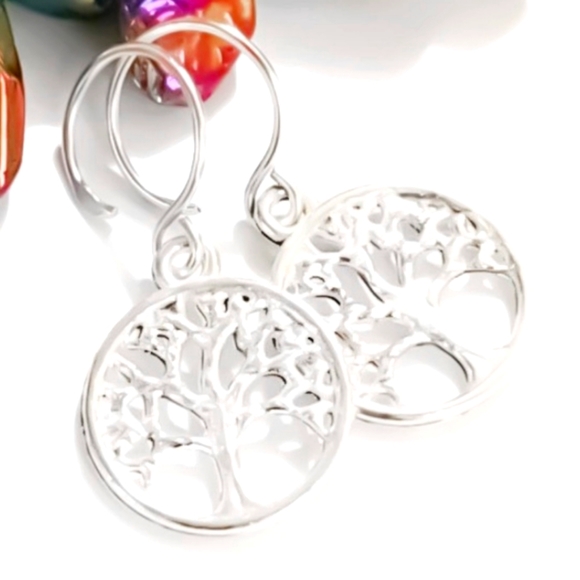 Hand Crafted Jewelry - Tree of Life Earrings